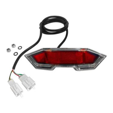 Imagem de Lanterna de LED Traseira WD128 com Luz de Freio - Machine Motors