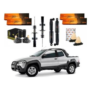 Imagem de Amortecedor Dianteiro Traseiro Strada Advent 1.8 2008 A 2020 - Cofap