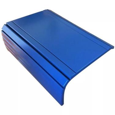 Imagem de Esteira Bandeja Suporte Reto Flexível Para Braço Sofá Azul Bic - M A S