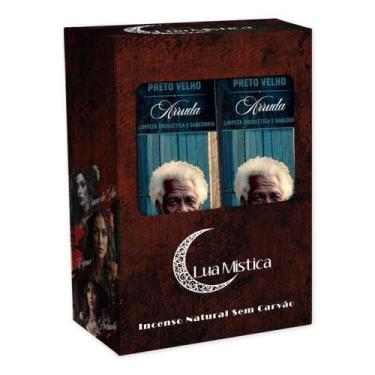 Imagem de Incenso Natural Preto Velho 0% Carvão Box 12 Cxs C 10 Var - Lua Místic