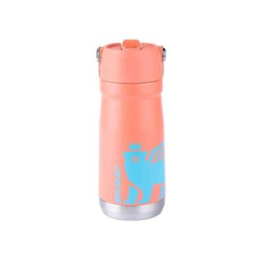 Imagem de Garrafa Térmica Flip Straw Kids 502 ml Grapefruit Stanley