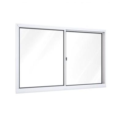 Imagem de Janela de Alumínio de Correr 100x150cm 2 Folhas Riobras - Ullian Esqua