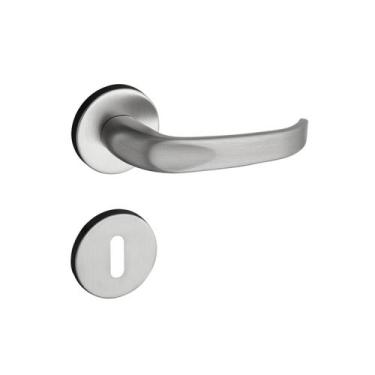 Imagem de Fechadura 415 Com Roseta Cromo Acetinado Interna - Pado