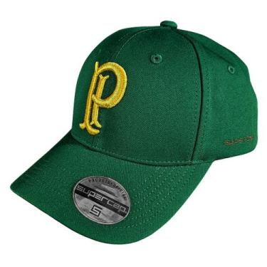 Imagem de Boné Palmeiras Bordado Relevo 3D Frontal Original Supercap, Verde, Úni