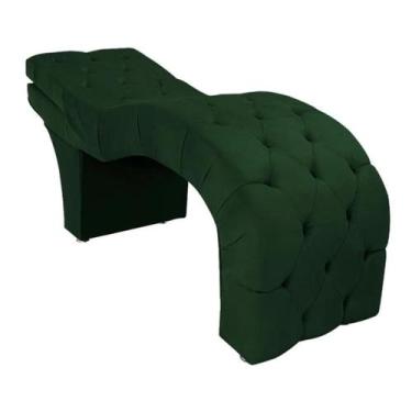 Imagem de Maca Estética Estofada Reclinável Ergonômica Suede Sabrina - Online Co