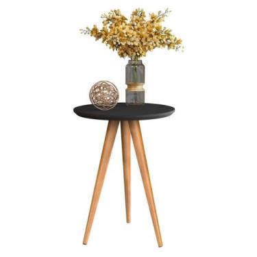 Imagem de Mesinha De Canto Móvel De Apoio Sofá Madeira Sala - Classic - Diversas