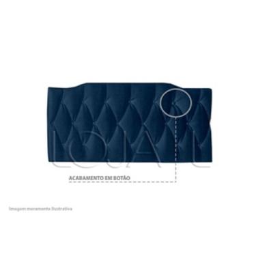 Imagem de Cabeceira Para Cama Casal Queen King  1,60x55 Nicole Cor - MagL - Maga