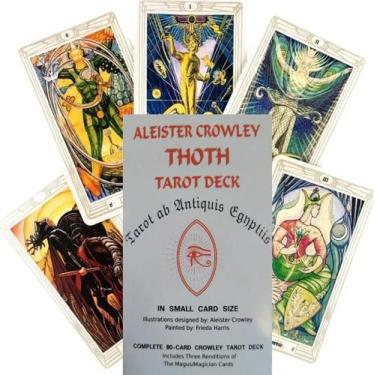 Imagem de Thoth Tarot Deck Versão De Bolso Tarô De Thoth De Aleister Crowley Bar