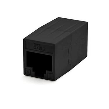 Imagem de Acoplador em linha trueCABLE Cat6, não blindado (UTP), PoE++ (4PPoE), listado UL, verificado ETL, compatível com desempenho ANSI/TIA 568-2.D Cat 6, acopladores RJ45 fêmea para fêmea, preto, pacote com