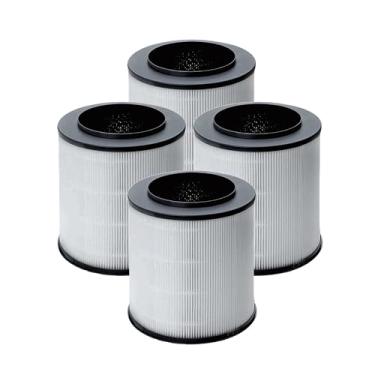Imagem de Nispira 12030 Filtro de substituição de filtro de carvão ativado HEPA verdadeiro 3 em 1 para purificador de ar Clorox 11030 e 11031 sala média, pacote com 1 | | Remove fumaça, COV, odor | pacote com 4