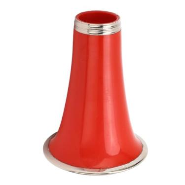 Imagem de Sino de Clarinete, Tubo de Chifre de Alto-falante de Clarinete de Metal Banhado a Níquel Abs para Clarinete (CC29 Vermelho)