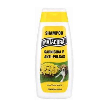 Imagem de Shampoo anti pulga e sarnicida para cachorros Matacura 200ml