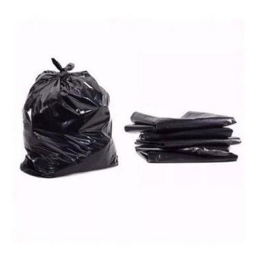 Imagem de Saco De Lixo Reforçado Preto 30 Litros C/ 600 Unidades - HIGIPACK