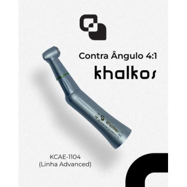 Imagem de Contra Ângulo 4:1 KCAE-1104 - Linha Advanced - Khalkos