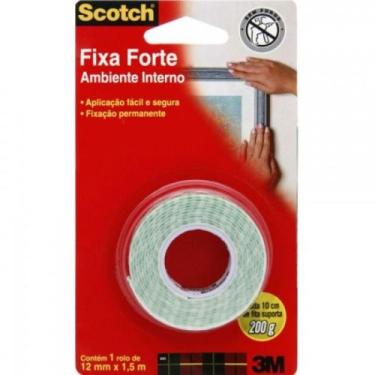 Imagem de Fita Dupla Face de Espuma Scotch Fixa Forte  3m