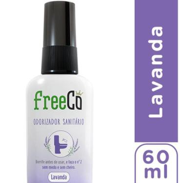 Imagem de Odorizador Bloqueador Sanitário Lavanda 60ml FreeCô