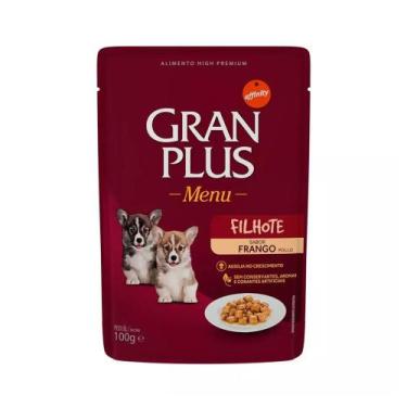 Imagem de Sachê Gran Plus Cães Filhotes Frango 100g