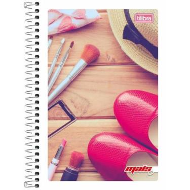 Imagem de Caderno Espiral Pequeno Capa Flexível 48 Folhas Mais+ Tilibra