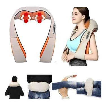 Imagem de Colete Shiatsu Massageador Cervical Lombar Pescoço Ombro - ZEM