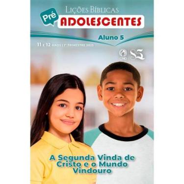 Imagem de Revista Lições Bíblica Pré-Adolescentes Aluno 1º Trimestre 2025 - CPAD