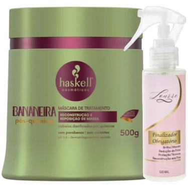 Imagem de Kit Bananeira Máscara 500ml + Finalizador Obrigatório Lourre 120ml - H