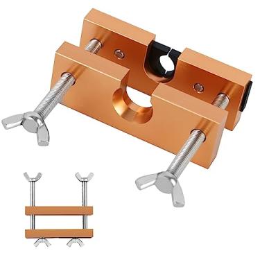 Imagem de EASTROCK Ferramenta de extração de bocal de trompete removedor de bocal para instrumento de sopro de latão rosa dourado