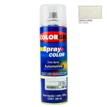 Imagem de Tinta Spray Automotiva PRATA LUNAR 300ml COLORGIN