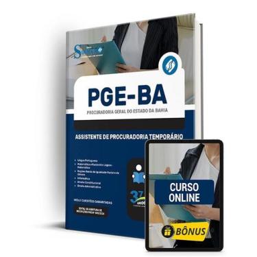 Imagem de Apostila PGE-BA 2024 - Assistente de Procuradoria Temporária