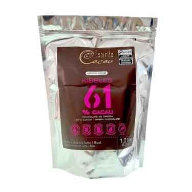 Imagem de Kibbles 1,0 Kg Chocolate 61% Cacau - Linha Origem - ESPIRITO CACAU