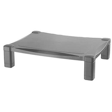 Imagem de Suporte para monitor/laptop Kantek de nível único ajustável de altura, 43 x 33 x 8 a 16,5 cm, preto (MS400), Nível único, Preto, DESIGN 1