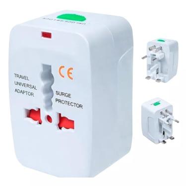 Imagem de Adaptador de Tomada Universal para Viagem Internacional - Conecte-se em Qualquer Lugar do Mundo, acompanha protetor de cartão aproximação - TYDA