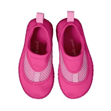 Imagem de green sprouts Tênis aquático infantil unissex, rosa, 6 (Toddler)