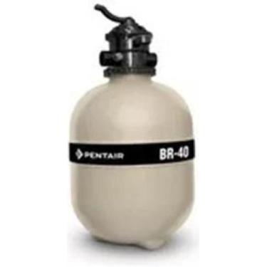 Imagem de Filtro BR 40 para piscinas 8h/5,6m3/h Polietileno UV 50kg - Pentair