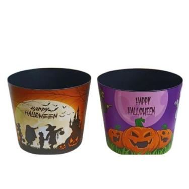 Imagem de Balde de Pipoca Halloween 4L - Cores Sortidas - Genérico