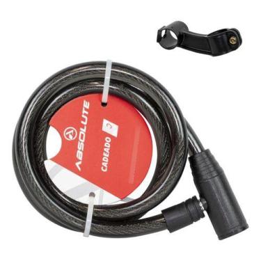 Imagem de Cadeado Absolute 1,0mx12mm Espiral Chave Bike/moto