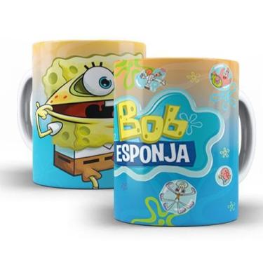 Imagem de Caneca Xicara Personalizada Bob Esponja - X-Colour, 13
