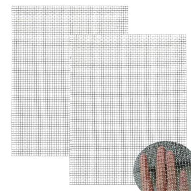 Imagem de TWENOW Filtro de alimentos, 1 peça, peneira de aço inoxidável 304, malha de arame, malha de filtro químico industrial, malha espessa e larga (50 malha, 50 x 50 cm)