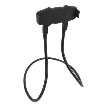 Imagem de Pescoço do Telefone, 360 Graus de Mão Giratória Desocupada Pegaçóis Stand para Streaming Ao Vivo de Selfie, Pendura No Pescoço Com Suporte Estável para Casa, Escritório, Ciclismo
