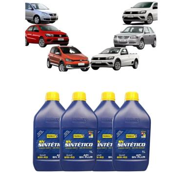 Imagem de 4X Lubrificante 100% Sintético 5W40 Api Sn Bardahl Promax