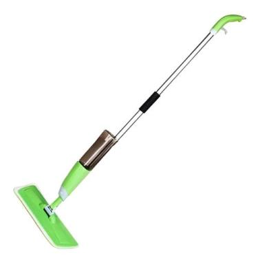 Imagem de Spray Mop Esfregão Reservatório Agua Rodo Limpador Cor:Verde - Genéric