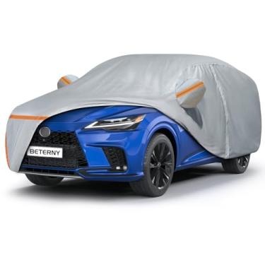 Imagem de Capa de carro para Lexus RX/RX350/RX450H/RX500H 2008-2025, impermeável, personalizada, para todos os climas, sol, chuva, proteção contra poeira e neve, cobertura completa para carro com zíper de porta