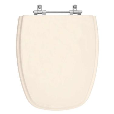 Imagem de Assento Sanitário Poliester Monte Carlo Amendoa Para Vaso Deca