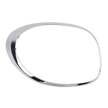 Imagem de Anel de fechamento da lâmpada traseira esquerda compatível com Fiat 500L 2014-2020 substitui 68235995AA, moldura de luz traseira cromada