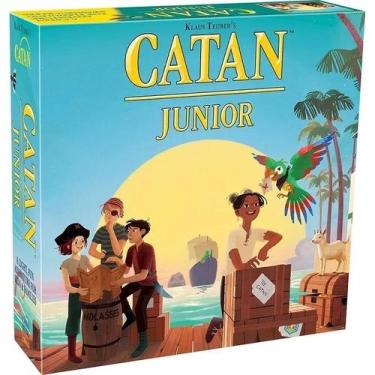Imagem de Família Edição CATAN Base De Jogo De Tabuleiro Marcadores Cidades Cava