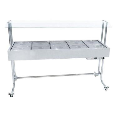 Imagem de Estufa De Aquecimento Master 10 Cubas 1/2 Com Tampa Venâncio Ea10mt 220v