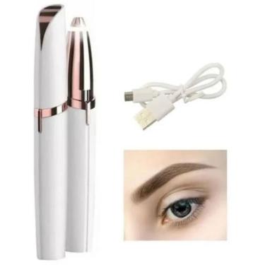 Imagem de Caneta Depiladora (sem Dor) - Aparador De Sobrancelhas - Produto Recarregável Via Nv Usb