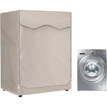 Imagem de MBOOM Capa Para Lavadora/Secadora Com Abertura Frontal, À Prova D'Água E Poeira, Lavadora Oxford Resistente 600D, 69 X 83 99 Cm, Cáqui