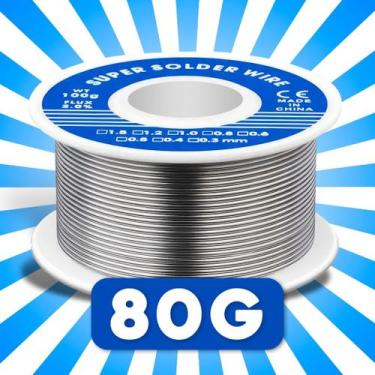 Imagem de Solda Estanho 150g Profissional para Soldar Fio Arame para Ferro de So