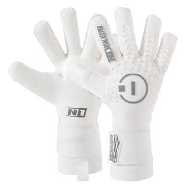 Imagem de N1 Goalkeeper gloves Luvas de Goleiro Profissional Scorpius SSG Pro para Adultos, de Látex Alemão. Ultraleves, Ajustáveis e Antiderrapantes com Corte Negativo. Ótimo Amortecimento
