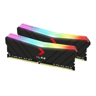 Imagem de PNY XLR8 Gaming 16GB (2 x 8GB) DDR4 DRAM 3200MHz (PC4-25600) CL16 1,35V RGB Dual Channel Desktop (DIMM) Memory – MD16GK2D4320016XRGB
